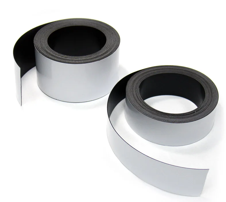 
soft rubber magnetic strip adhesive magnet Customized Rubber Magnetic Strip 