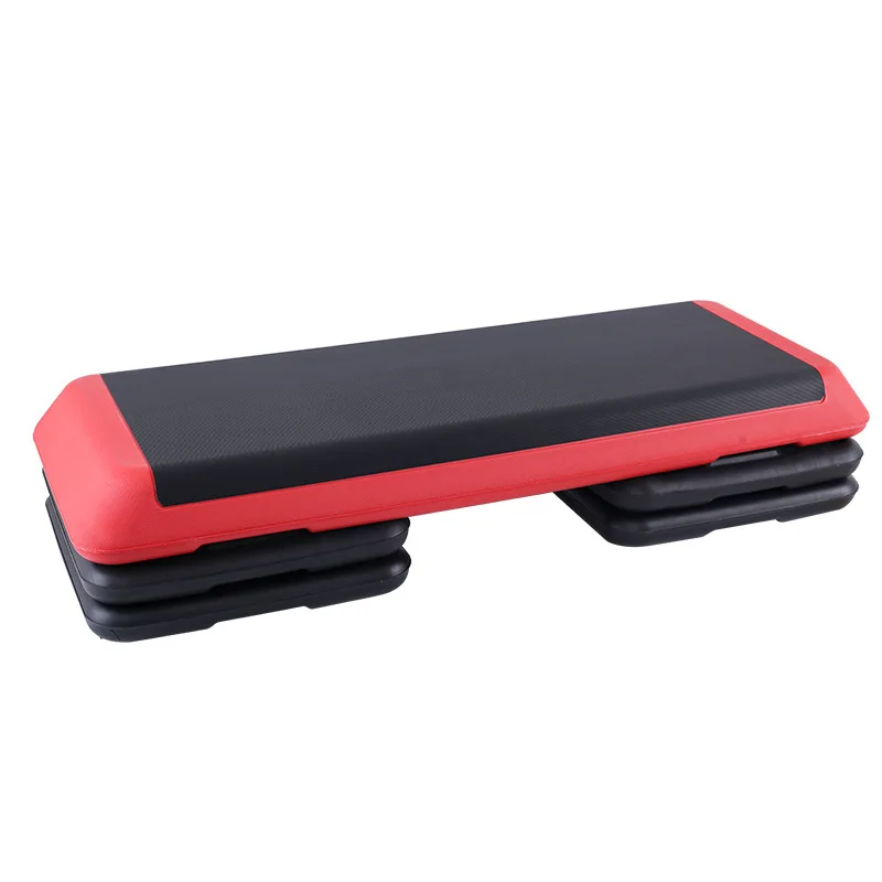 Aerobic Exercise Workout Step Platform with Adjustable Risers for Total Body Fitness