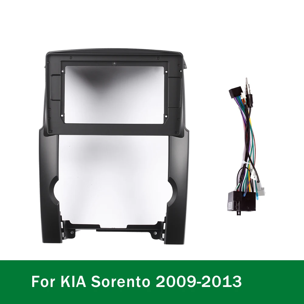 Автомобильная GPS-навигационная панель для KIA Sorento 2009-2013 10 1 дюймов экран 2 Din Android приборная Радио стерео рамка