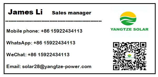 James business card