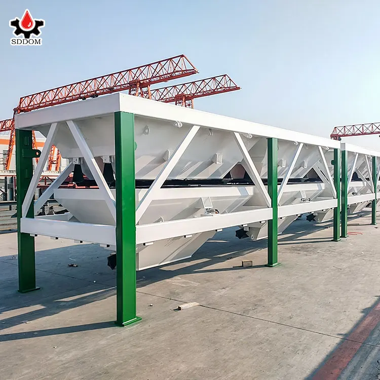ISO Concrete Construction Machinery Beton Batching Machine 35m3 Aggregate for Mixing Plant