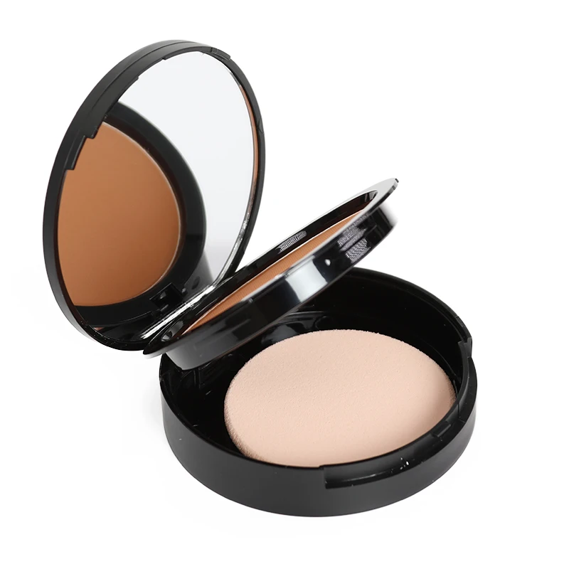 Face Private Label Wholesale Pressed Powder Foundation and Powder for All Skin OEM Best Makeup 6 Color Female Travel Size 10G