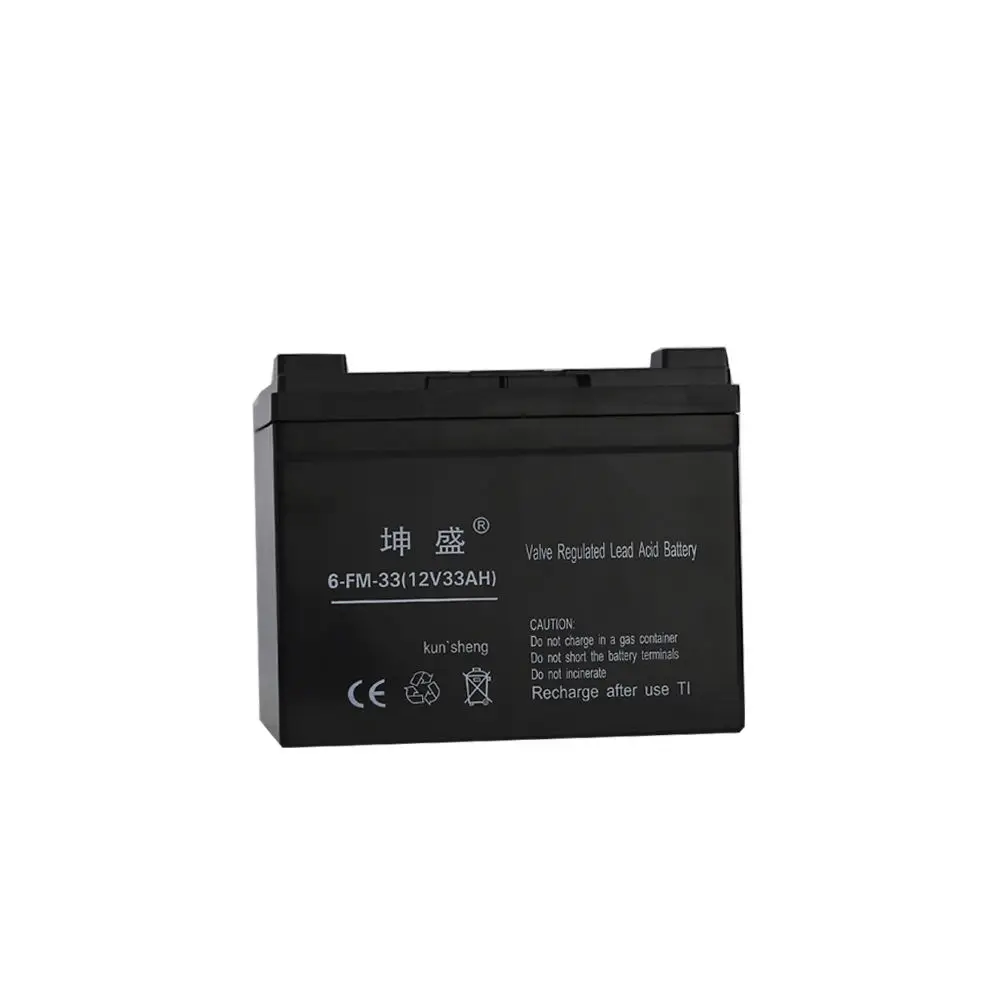 Maintenance Free Sealed Lead Acid Batteries 12v 12ah 12v 33ah Eco Friendly Solar Ups Battery For Sprayer Battery