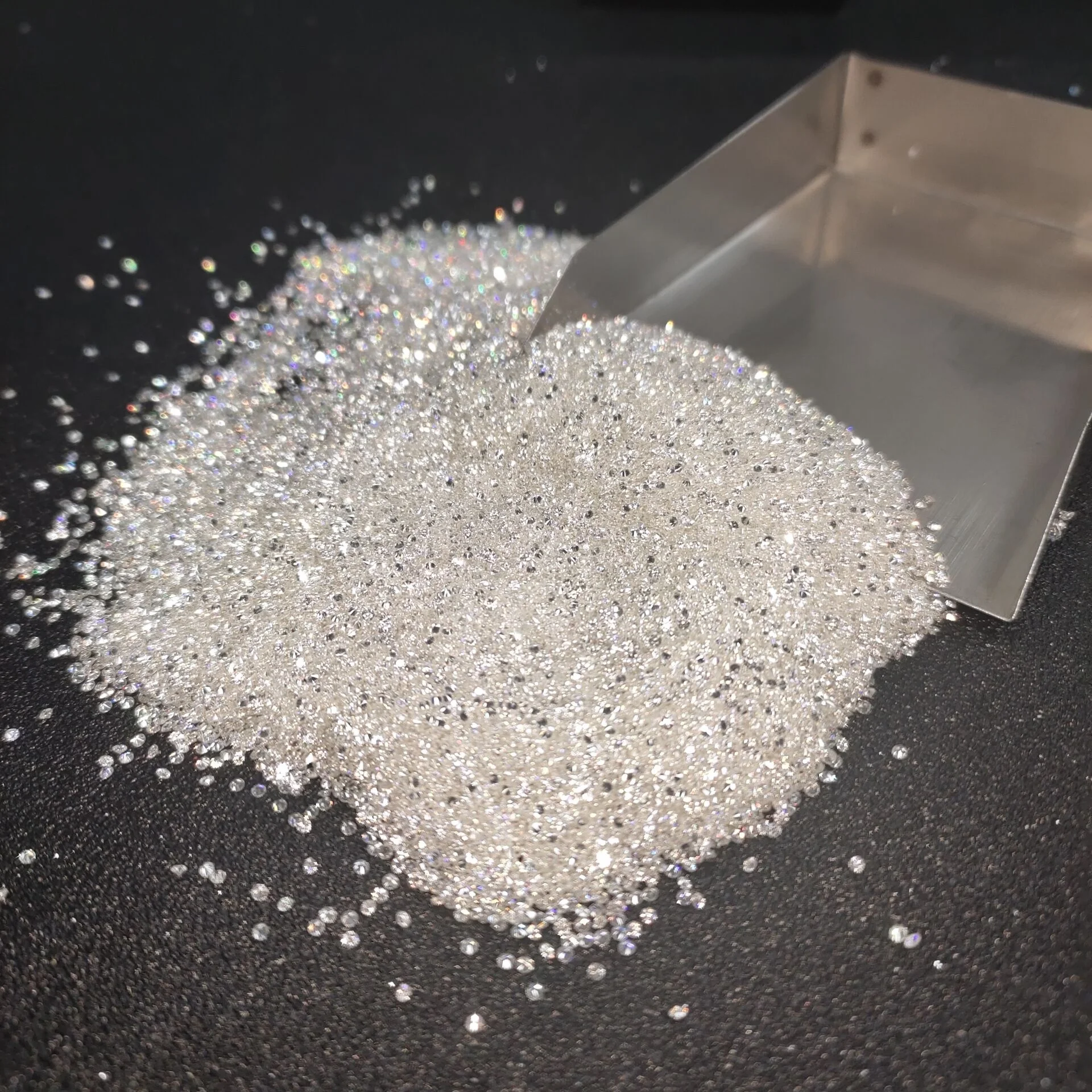  MOISSANITE Small Size One Pack 1CT Lab Grown Diamond DEF Color White Round Brilliant Loose Moissanite Stone For Hip Hop
