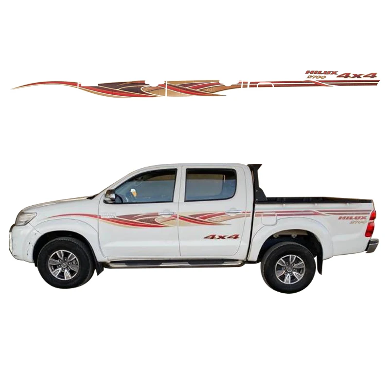 Car Side Sticker Zhuocai Stickers For Cars For Hilux 2015 Body Sticker