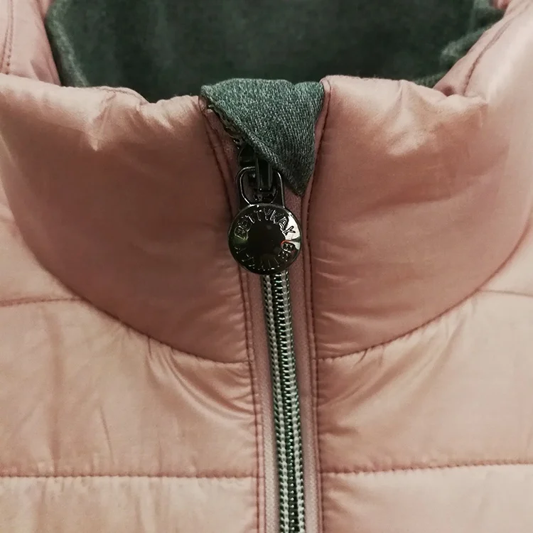 
Custom winter outdoor heating hunting padding vest women 