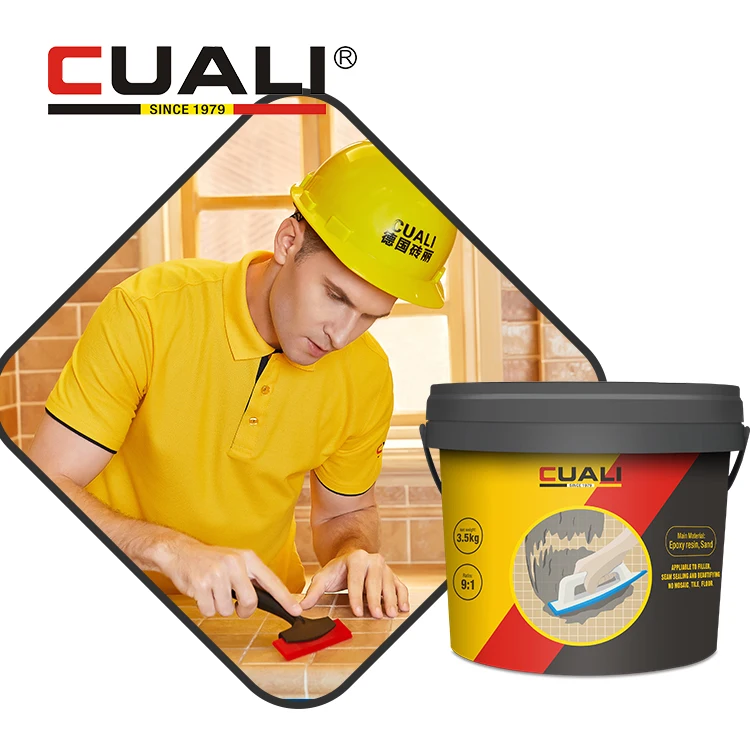 Odorless Anti-mildew 3.5kg Epoxy tile grout Gap Filler for Mosaic Swimming Pool Bath Room Use