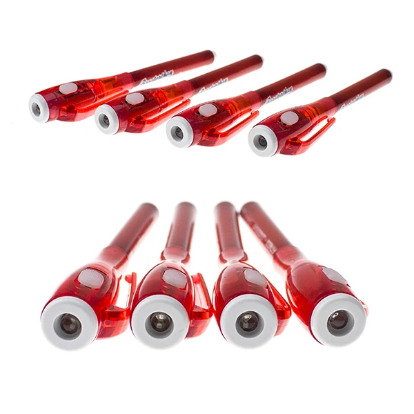 Пользовательский логотип экологичный постоянный Невидимый УФ-светильник Маркер ручки секретная Невидимая ручка