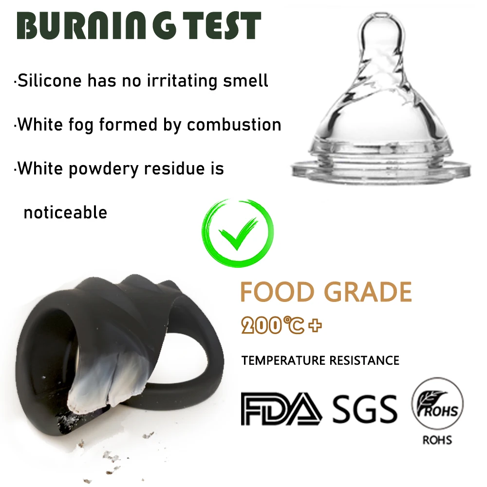 Silicone Dual Cock Ring Stretchy Penis Rings for Longer Harder Stronger Erection Improve Sexual Performance Sex Toy for Couple