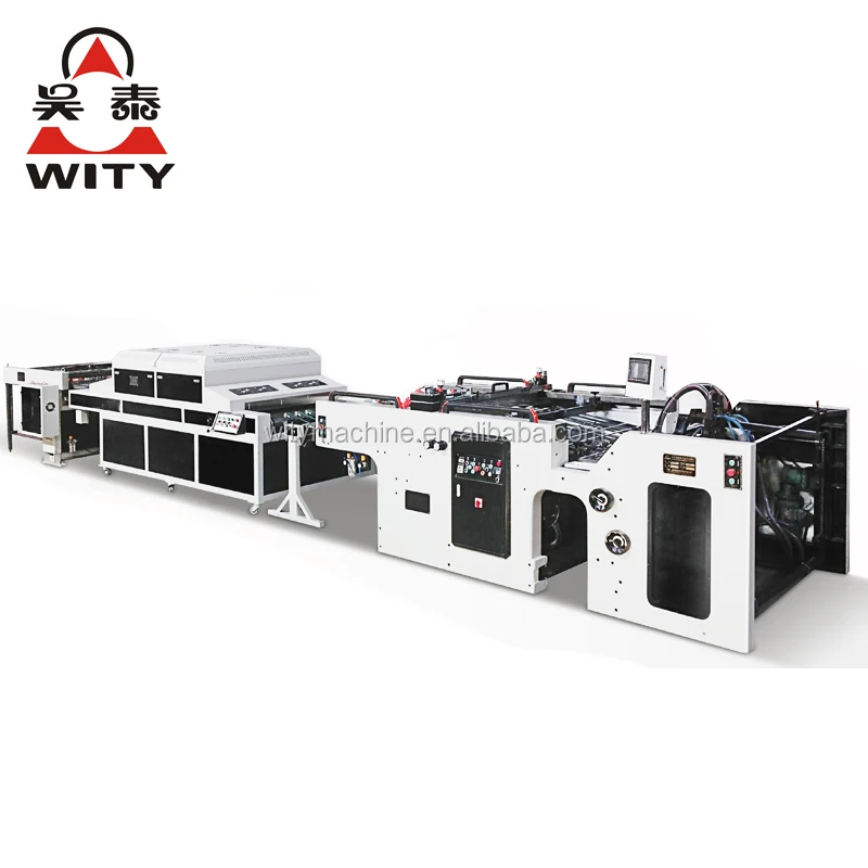 AutomaticCylinder Silk Screen Printing Machine Spot UV Coating Machine