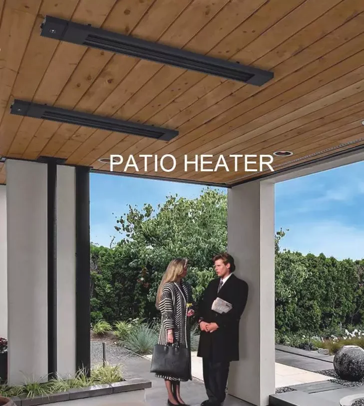 Household Infrared Greenhouse Electric Carbon Fiber Patio Garden Heater Portable Radiant Outdoor Heater