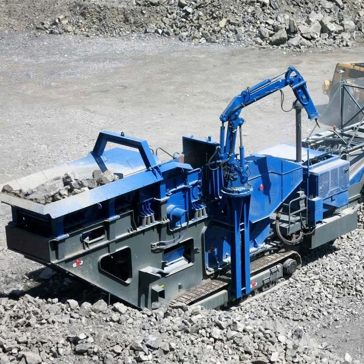 Portable Mobile Stone Crusher For Sale Moving Crushing Plant Price
