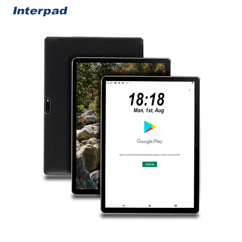 Interpad A109 new arrival 10.1 inch IPS screen education system premium CPU T710 Android GMS tablet PC CPI computer CPU