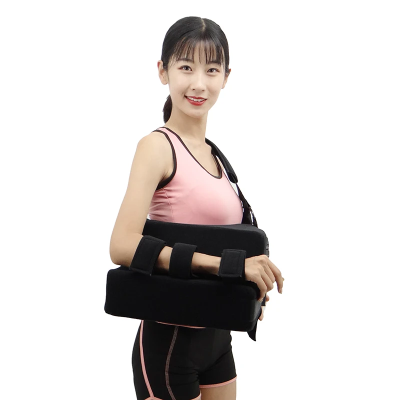 Breathable Shoulder Joint Abduction Orthopedic shoulder stability arm sling support with pillow