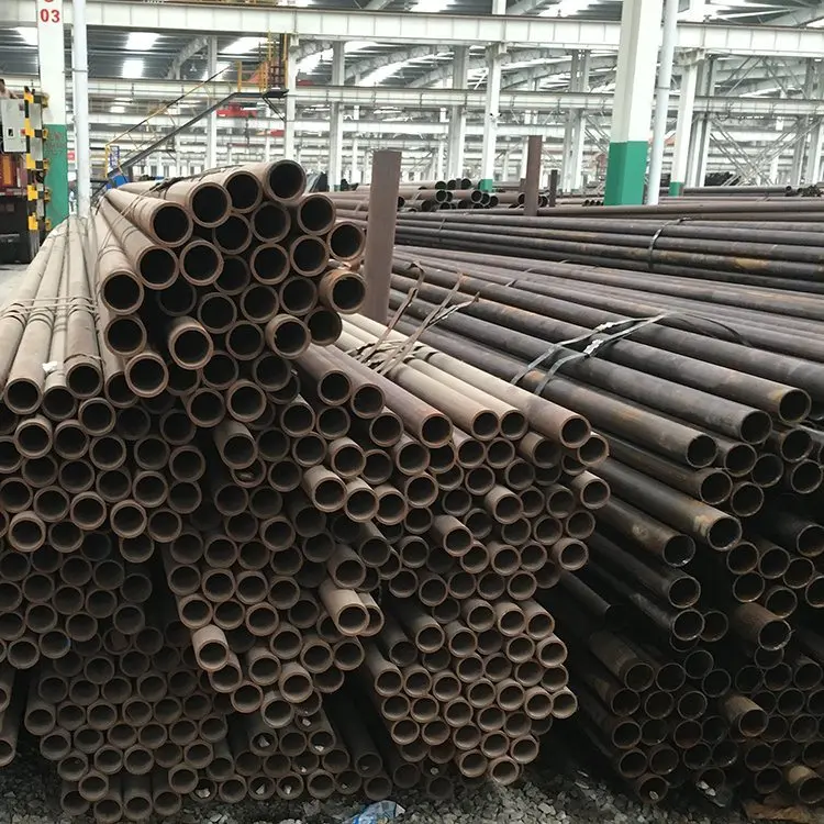 ST 35 NBK Seamless Pipe DIN 17175 Annealed Tube and DIN 1.0308 Welded Tube Carbon Steel Seamless Round Pipe