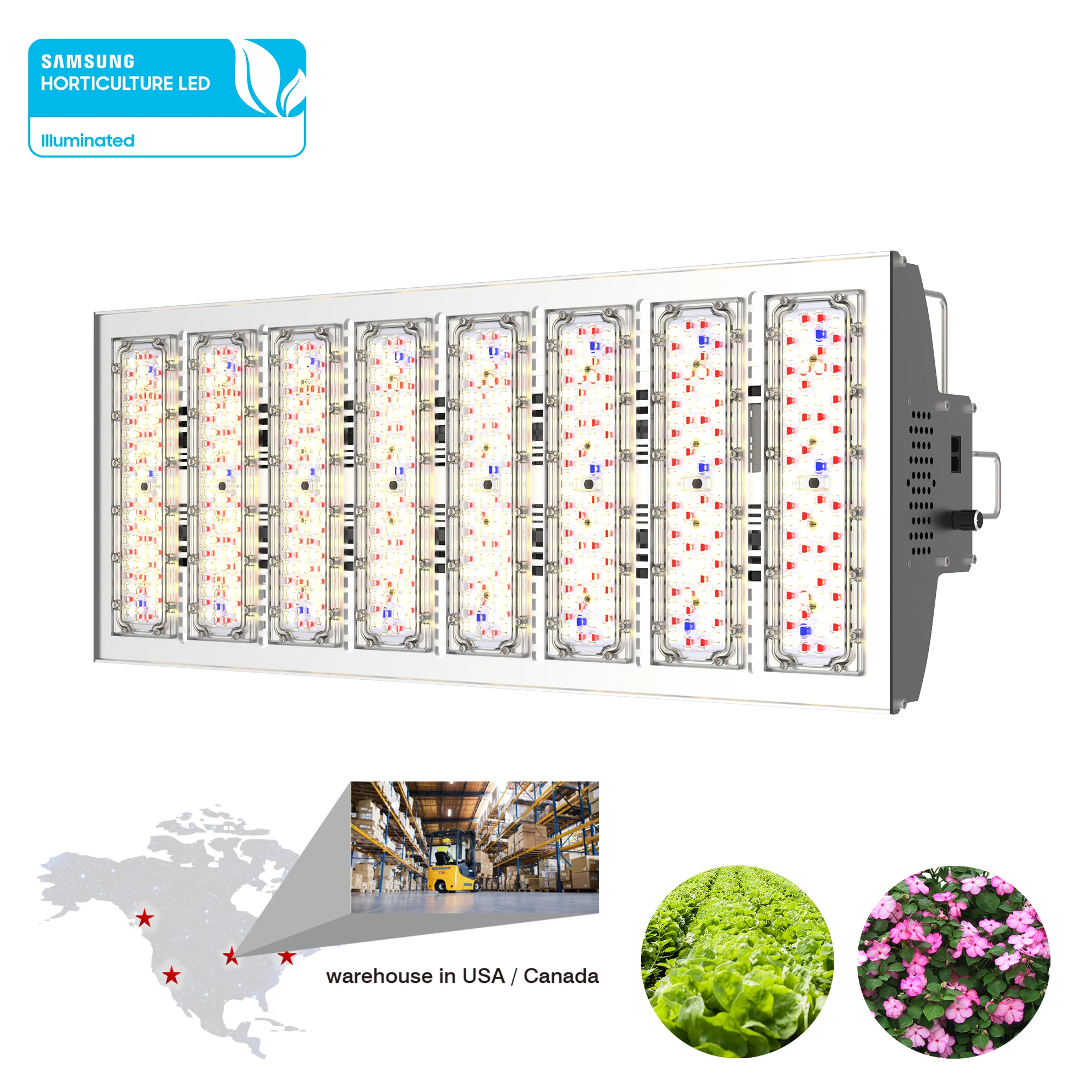 Led Nalite Best Sellers Samsung lm301h lm301b Hydroponic Dimmable 640w 1000 Watt Led Cultivo Grow Lamp Bar For Indoor Plant