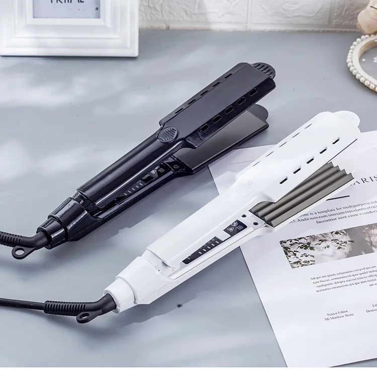 
Four-speed temperature-regulating hair straightener electric splint straightener inner curved hair tools straightener 