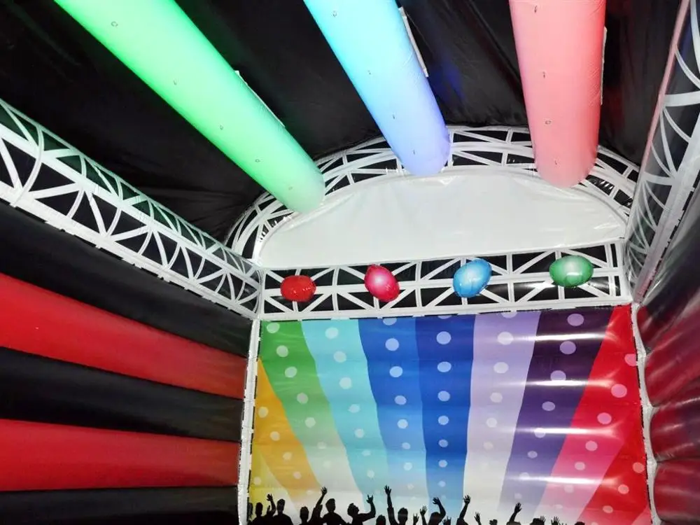 
Factory wholesale price Kids N adults party inflatable disco dome bouncy castle for sale 