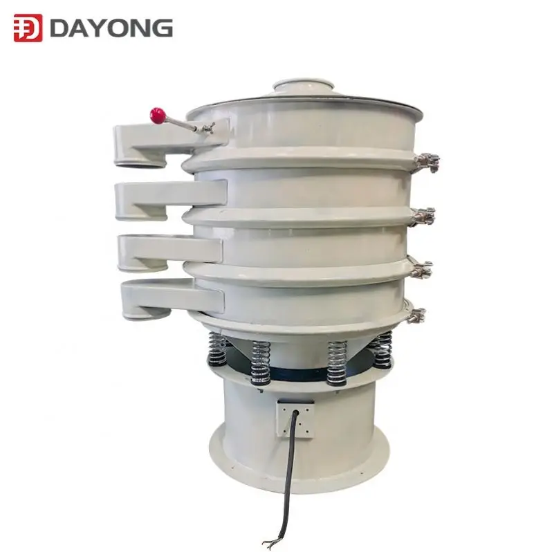 Coffee Powder Chilli Powder Sugar Milk Powder Stainless Circular Double Deck high carbon steel vibrating sieve