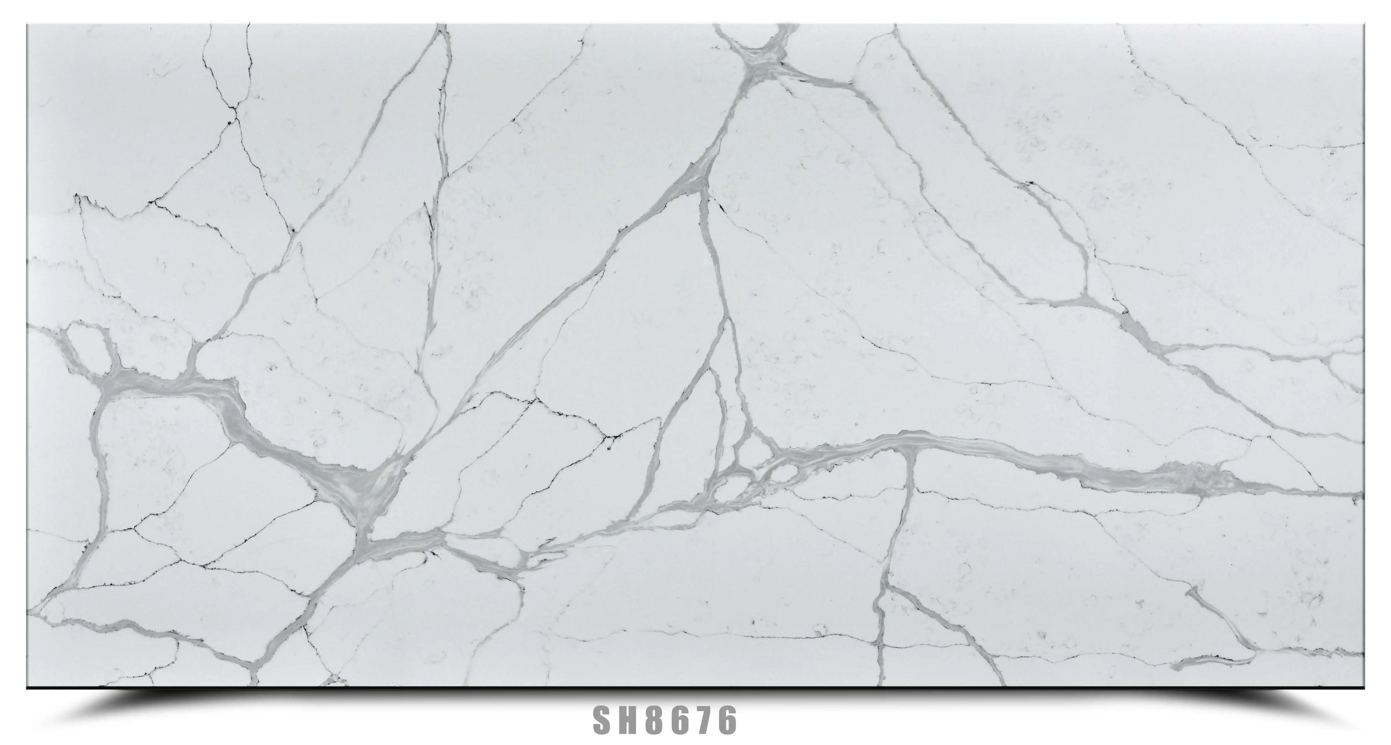 Artificial white calaeatta quartz stone quartz slab countertop building material factory sale quartz watches sink
