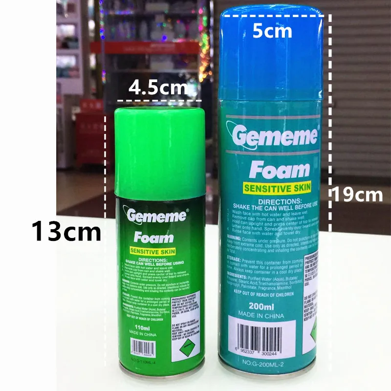 OEM Natural Shaving Foam for Men Strong and Non-Irritating Facial Hair Removal for Beard Shaving