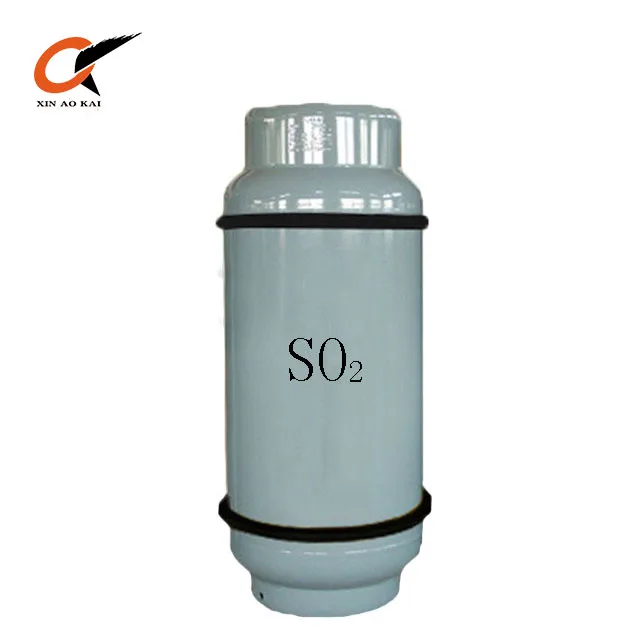 
Hot Sale Product Stainless Steel with Warranty Sulfur Dioxide SO2 Gas Cylinder 400L 