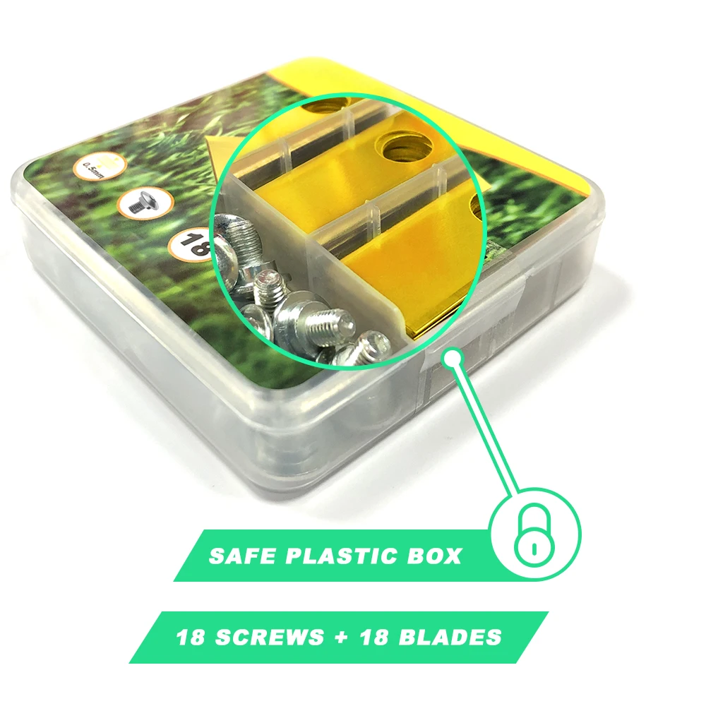 Titanium Coating Replacement Blades Suitable For Honda Miimo Robotic Lawnmowers