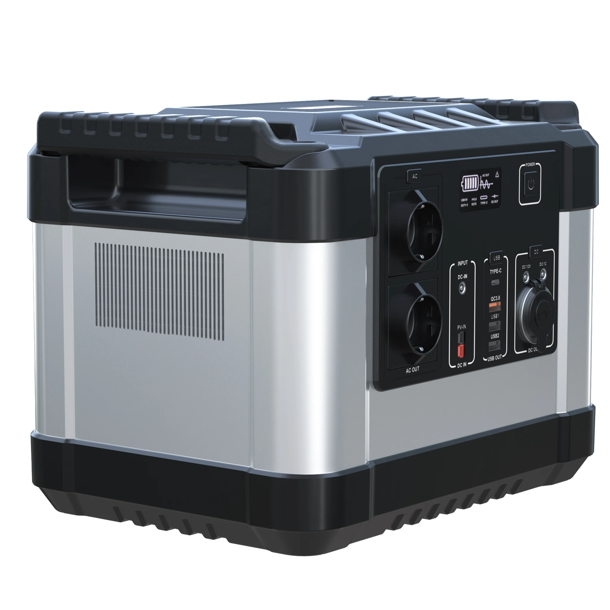 factory rechargeable 2220wh 1000w electric car power supply charge station solar power banks  portable power station