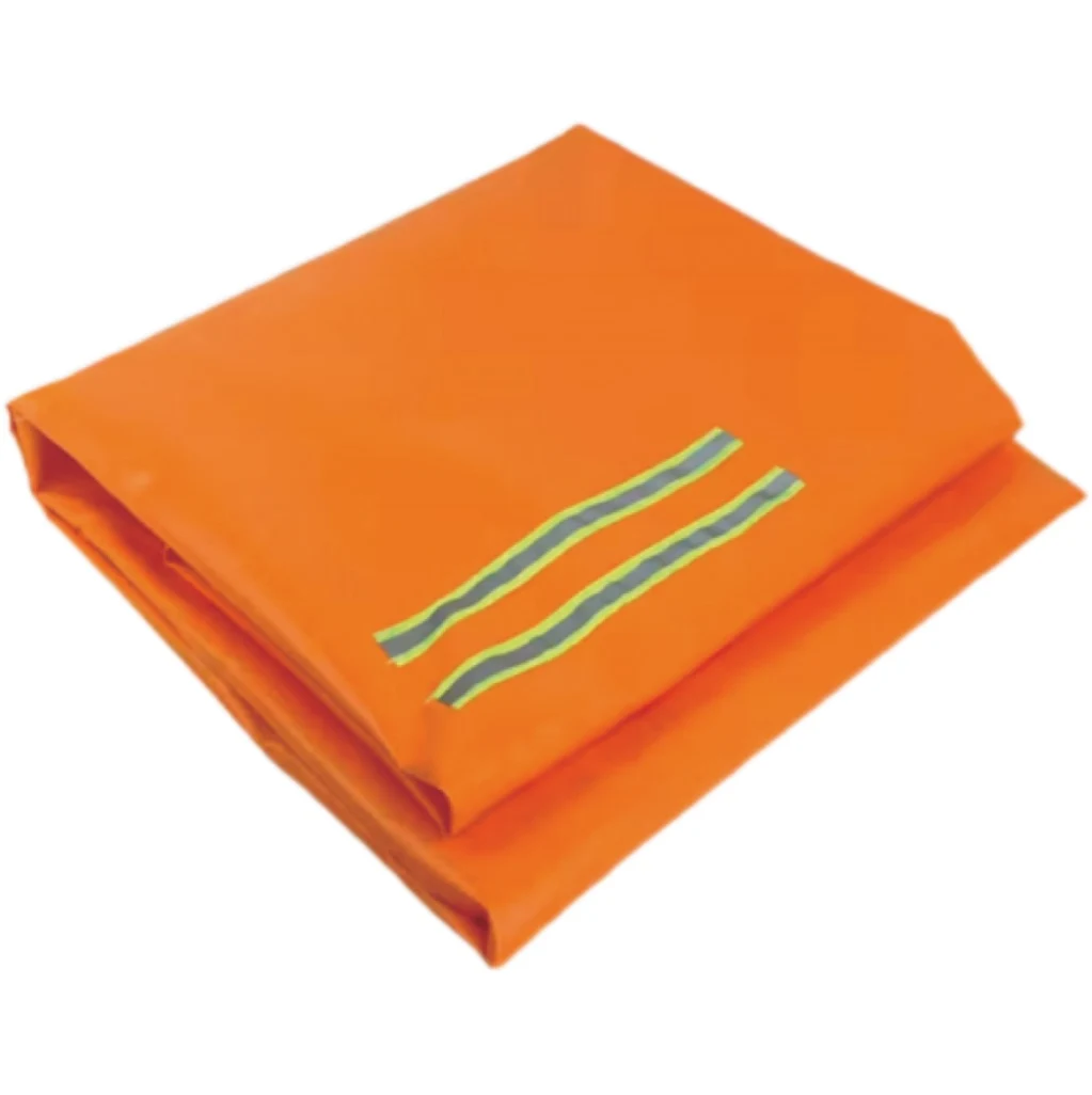 1.2*1.6 m Adult Size Fire Safety Protective Cloak Fiberglass Emergency Escape Fireproof Cloak With Reflective Stripe in Home