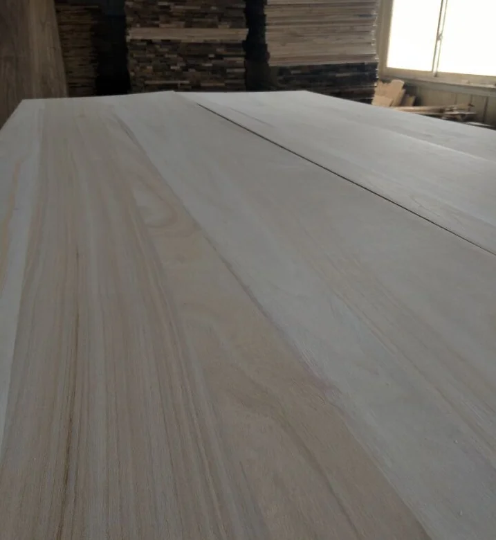 Wholesale Eco Solid Paulownia Wood Coffins Funeral material Hot Paulownia Wood Timber