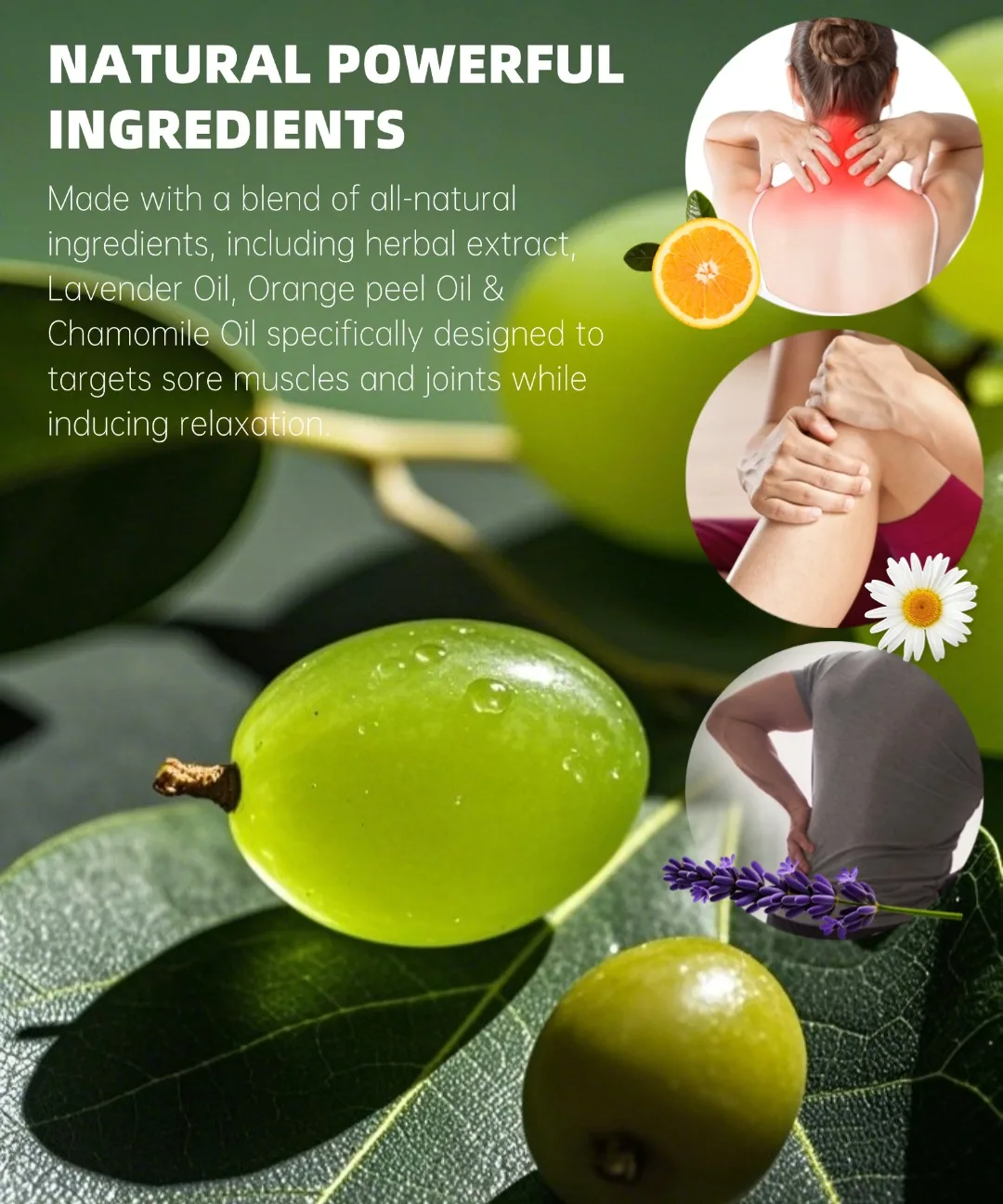 OEM/ODM Natural Massage Oil Facial Body SPA Relaxing Muscle Moisturizing Aromatherapy Herbal Essential Oil