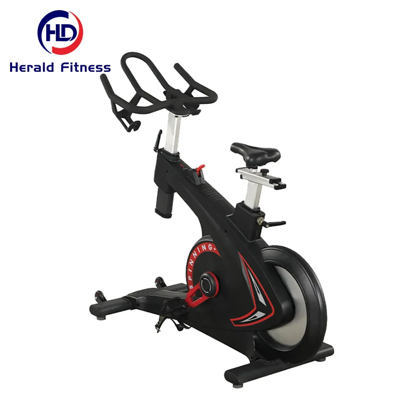 Oem Service Fitness Professional Silent Belt Drive Flywheel Bicycle Commercial Magnetic Control Spin Bike For Workout