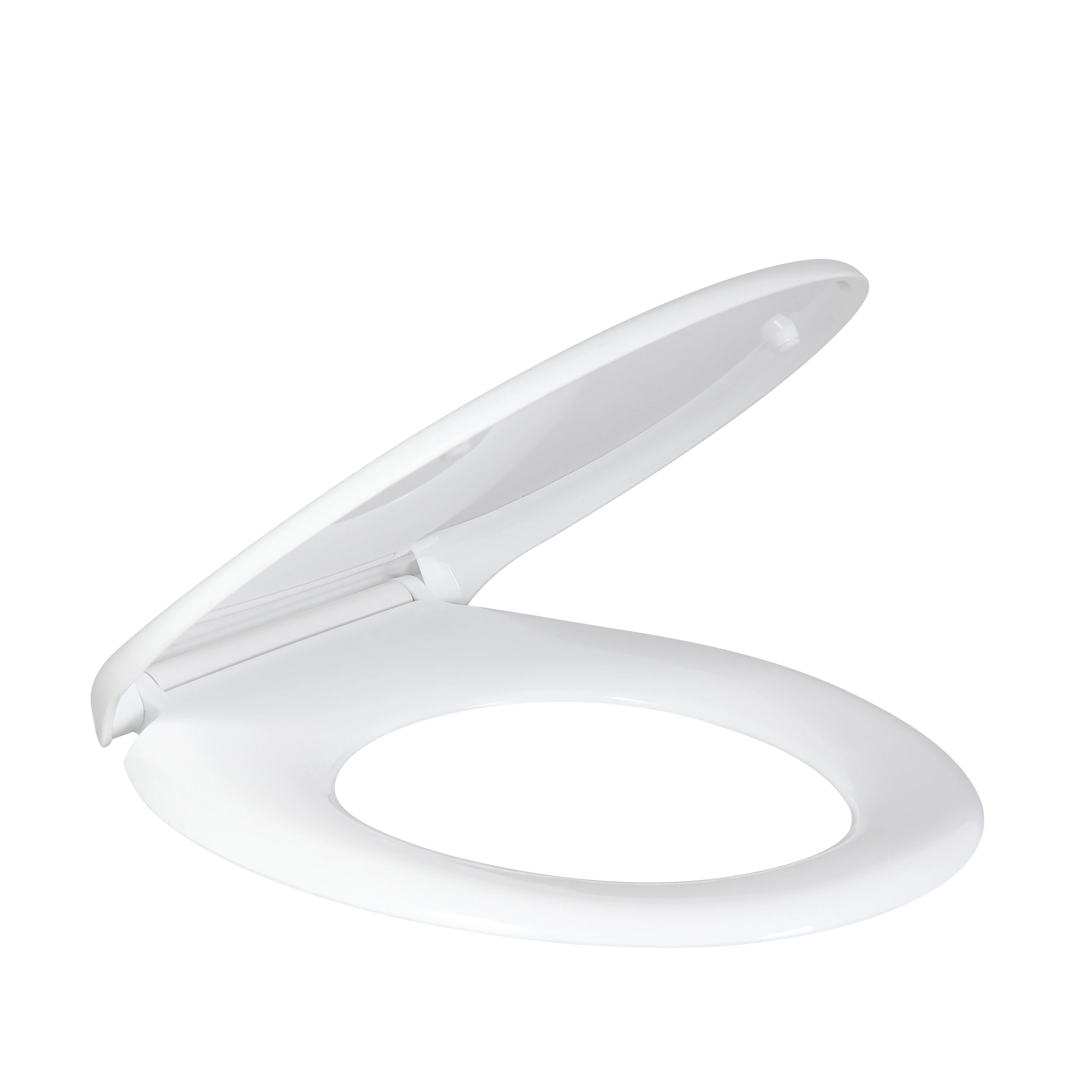 HOT Selling WC Round PP and UF Optional Soft Close Quick Release one push button toilet seat for wc toilet sanitary ware