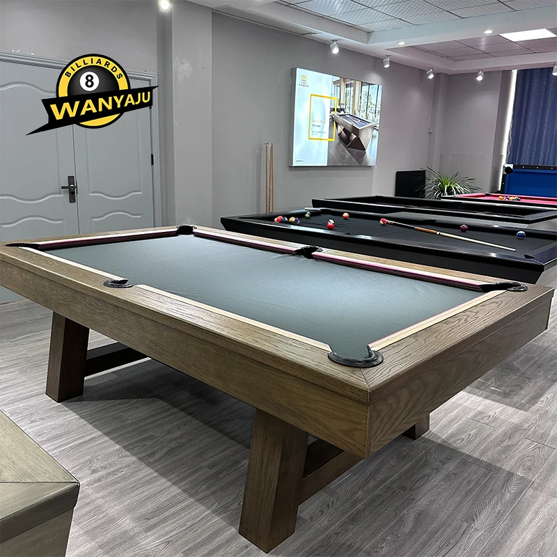 Factory Custom new modern special design luxury billiard  new style billiards multi game 9ft 8ft 7ft pool table
