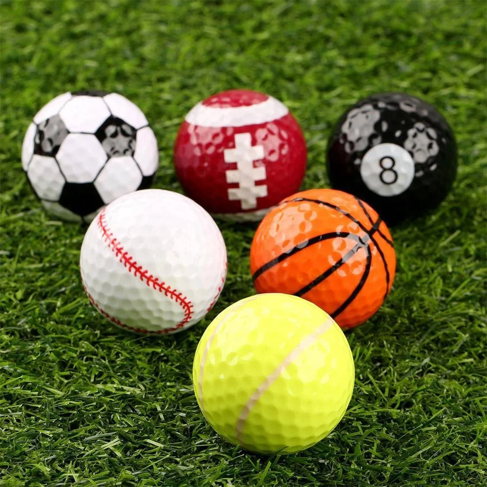 Cheap OEM golf practice ball wholesale golf balls branded sport ball