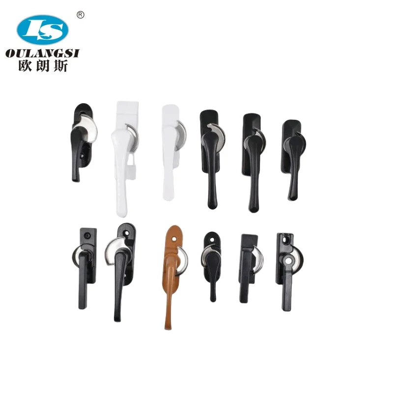Factory direct stainless steel crescent lock thickened  luxury Crescent lock window lock manufacturers wholesale sliding window