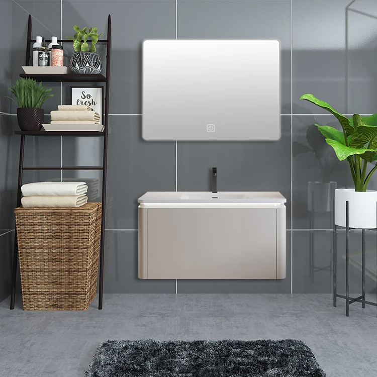 SONSILL Modern Luxury American Bathroom Furniture Gold Bathroom Vanity Bathroom Cabinets