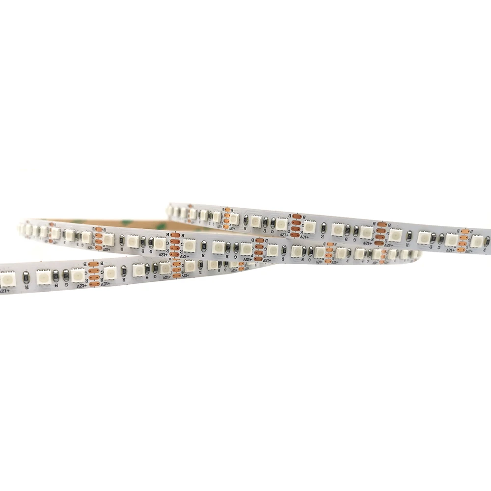 NEW Item DC12V 24V 8MM 3838 120LED/m RGB LED Strip Light No Dark Spot Waterproof RGB 3535 LED Strip