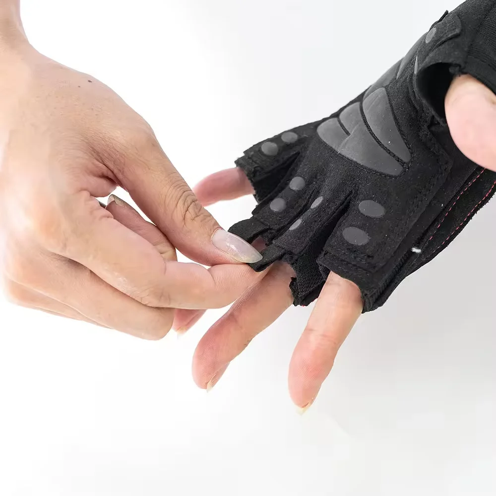 Portable Exercise Work Out Gloves Multifunctional Workout Gloves Professional Bodybuilding Gloves Wrist Support