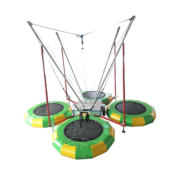 
Amusement park children bungee jumping equipment 