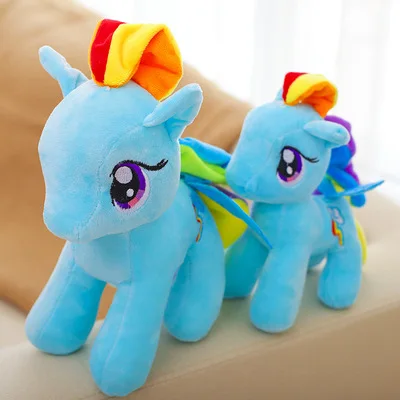 2022 new soft plush toy  Pony doll unicorn plush toy girl birthday gift