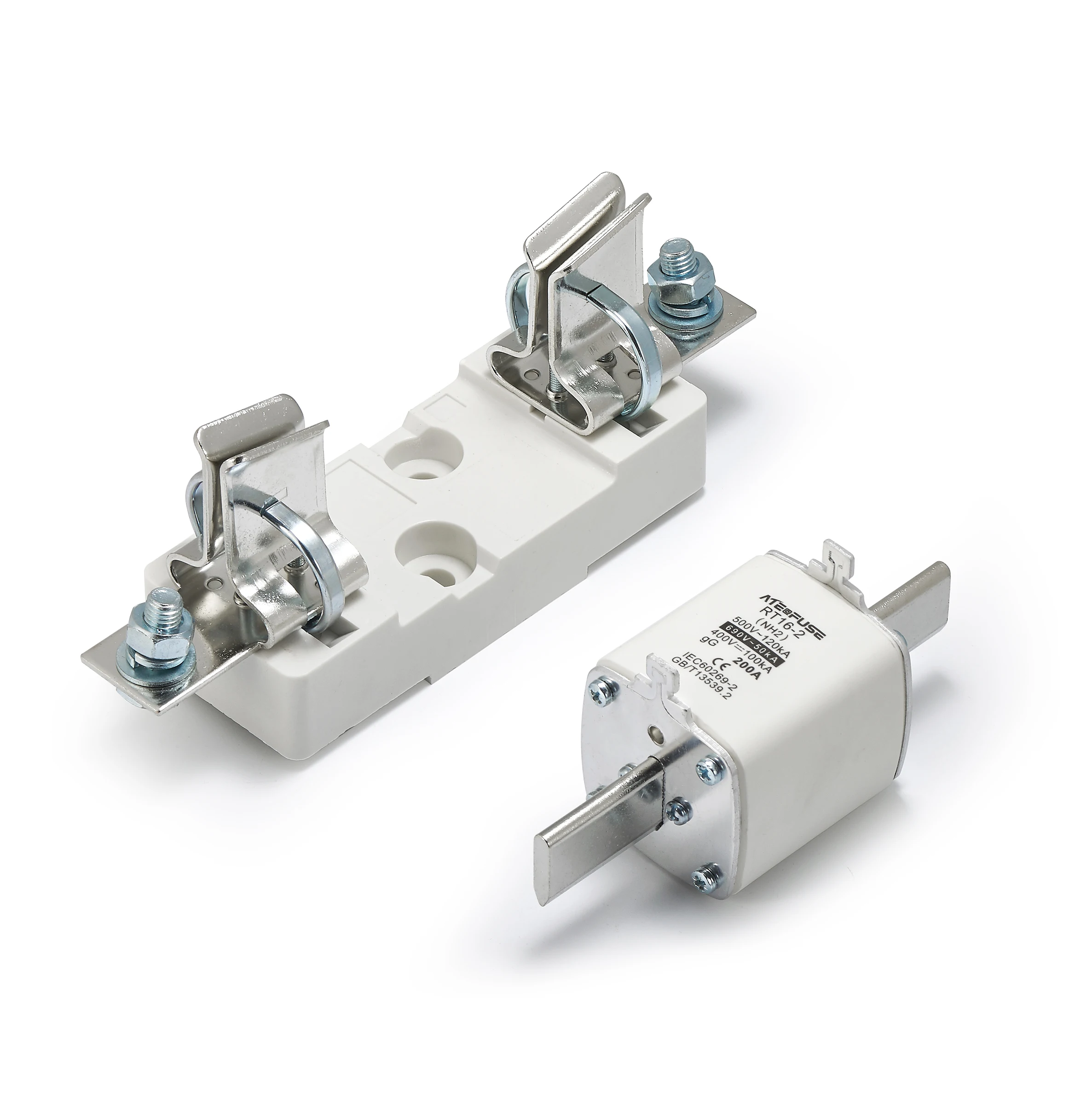 Low voltage ceramic porcelain NH type fuse