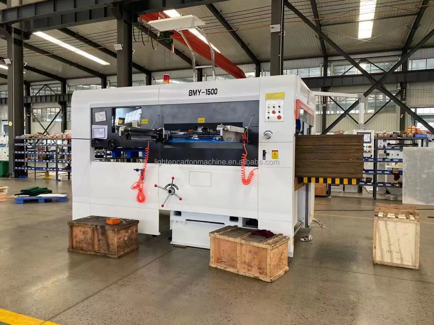 Best Quality Manual Feeder Creasing And Die Cutting Machine Semi Automatic Paper Die Cutting Machine Box Making Machine