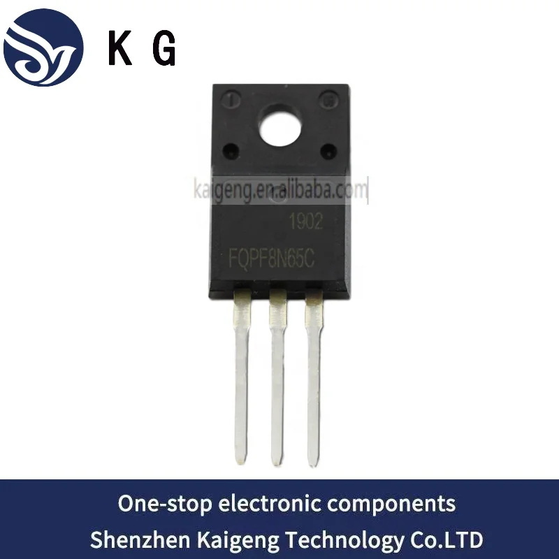 FQPF8N65C TO-220F  Electronic Components  Diodes Engine Spot MOS FET N-Channel New Original  FQPF8N65C