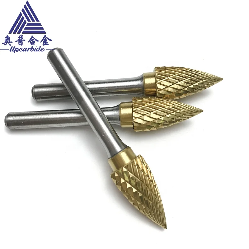 Manufacturer 6.35mm SG Tungsten Carbide Burrs Rotary Drill Bits File Burrs