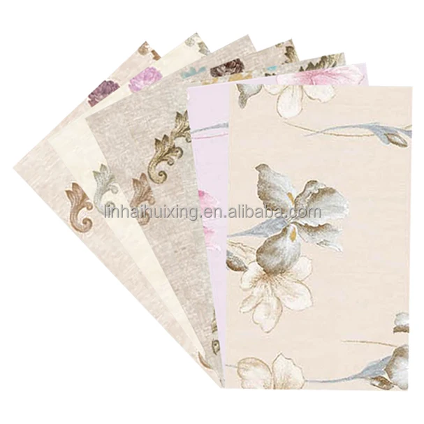 Wallpaper bronzing 3D modern wallpaper PVC waterproof wallpaper home decoration wall covering