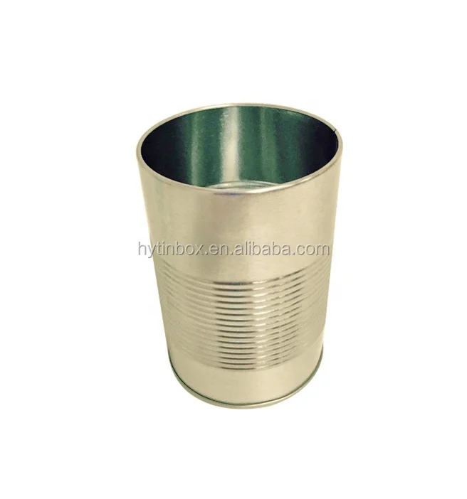 personalized round & oil drum & barrel shape metal tin pen holder with raised rings