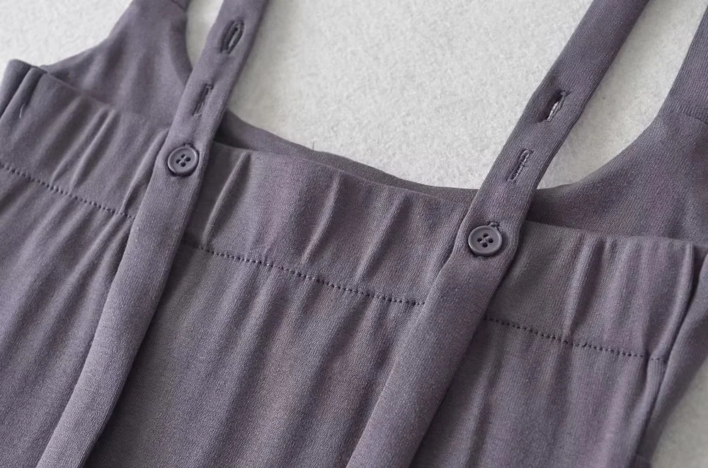 High Stretch Flared Midi Mermaid Flared Bottom Tank Casual Women Dress Button Front