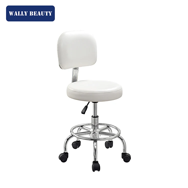 white all purpose salon stool beauty salon furniture wholesale WALLYBEAUTY WL-M641