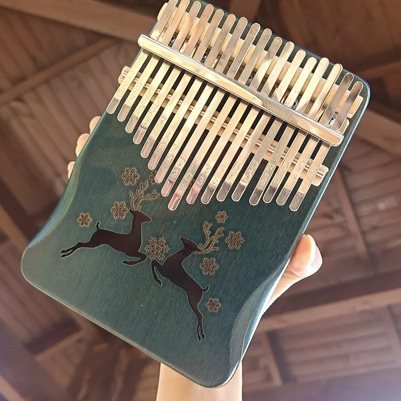 China Wooden Gift Wood Kalimba Thumb Piano